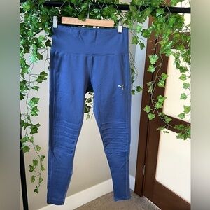 Puma high rise Blue leggings size medium